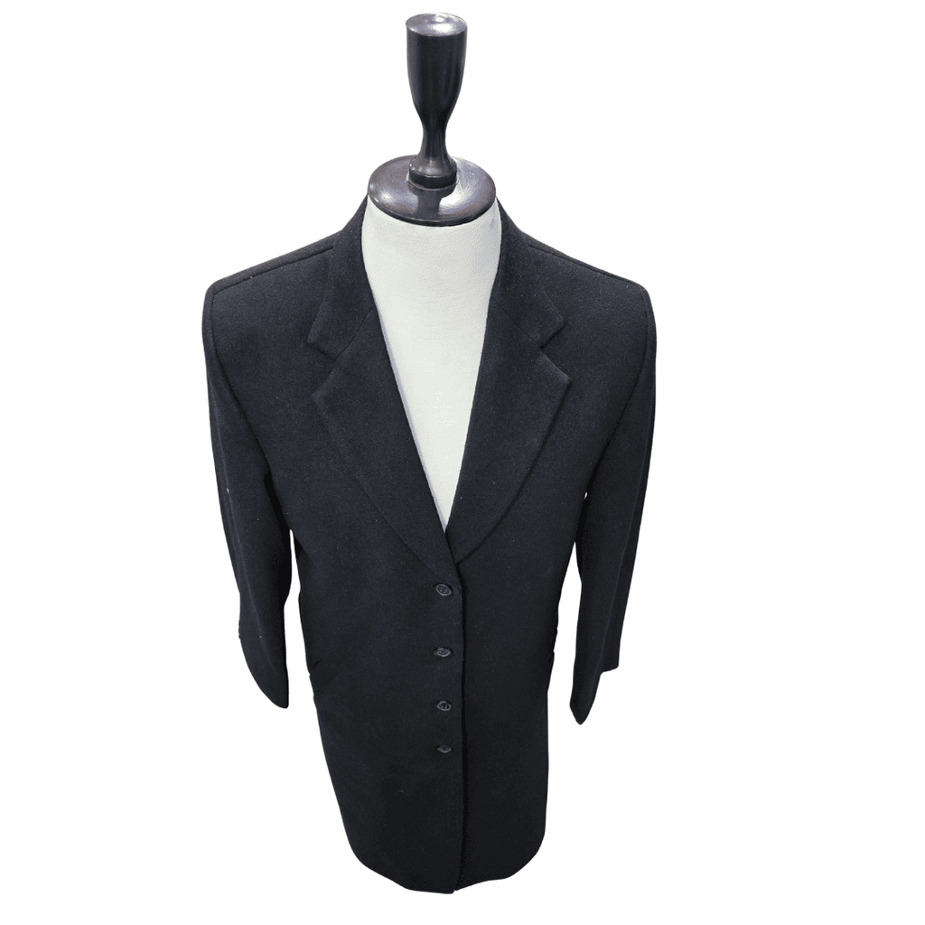 Black Long Wool Coat