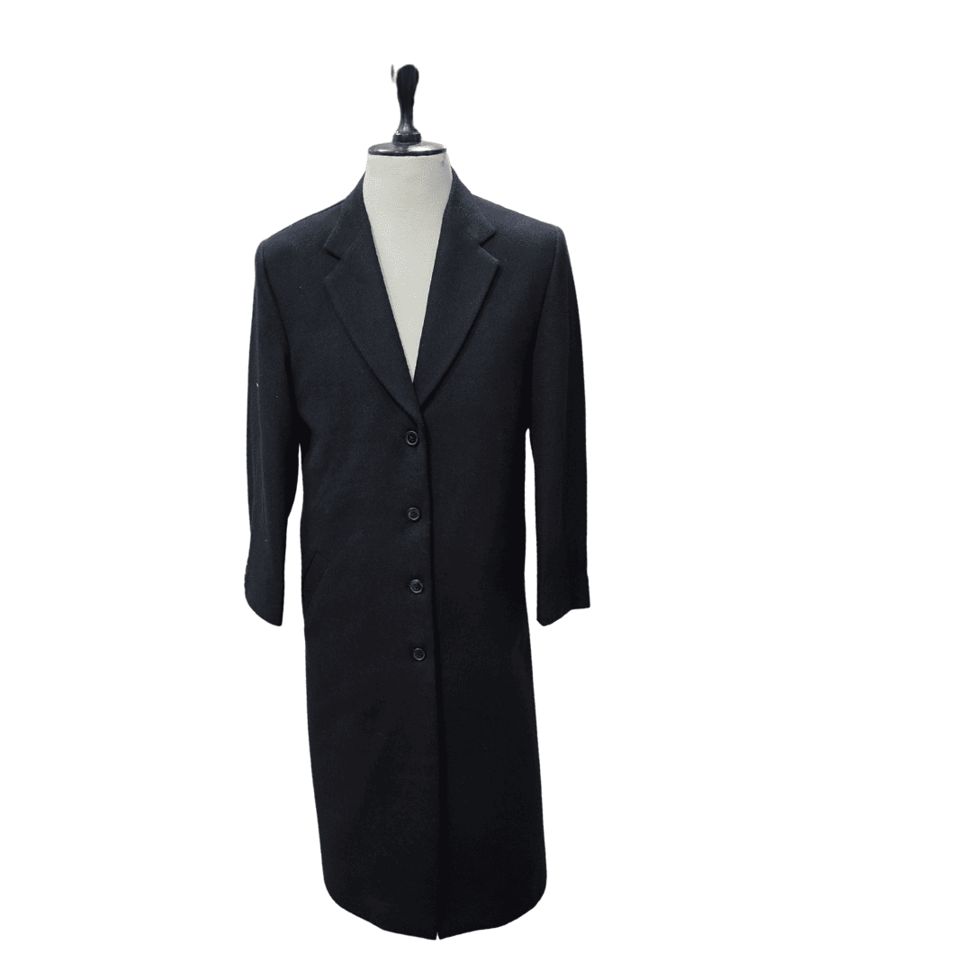 Black Long Wool Coat